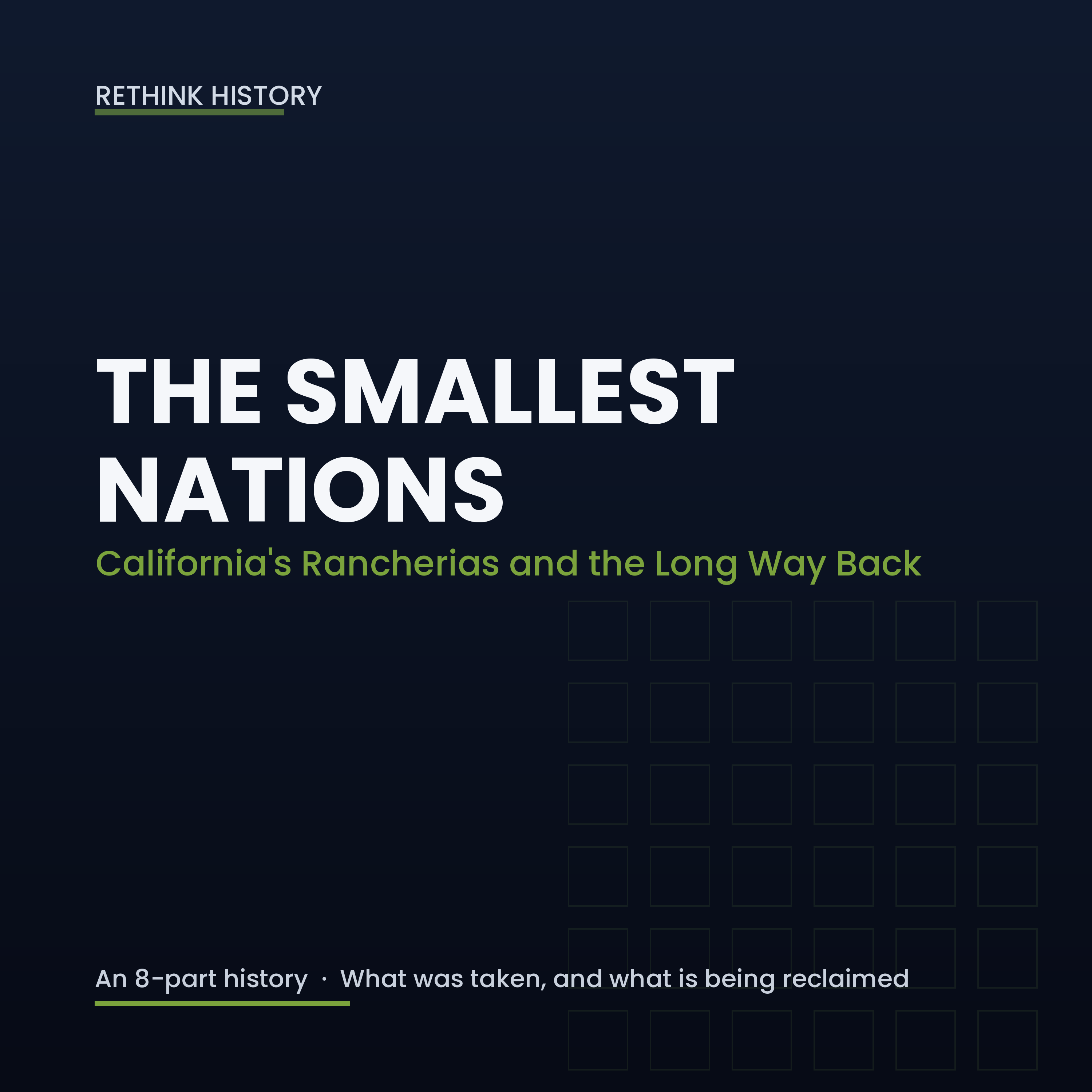 The Smallest Nations: How California's Tribes Lost Everything and Fought Back cover