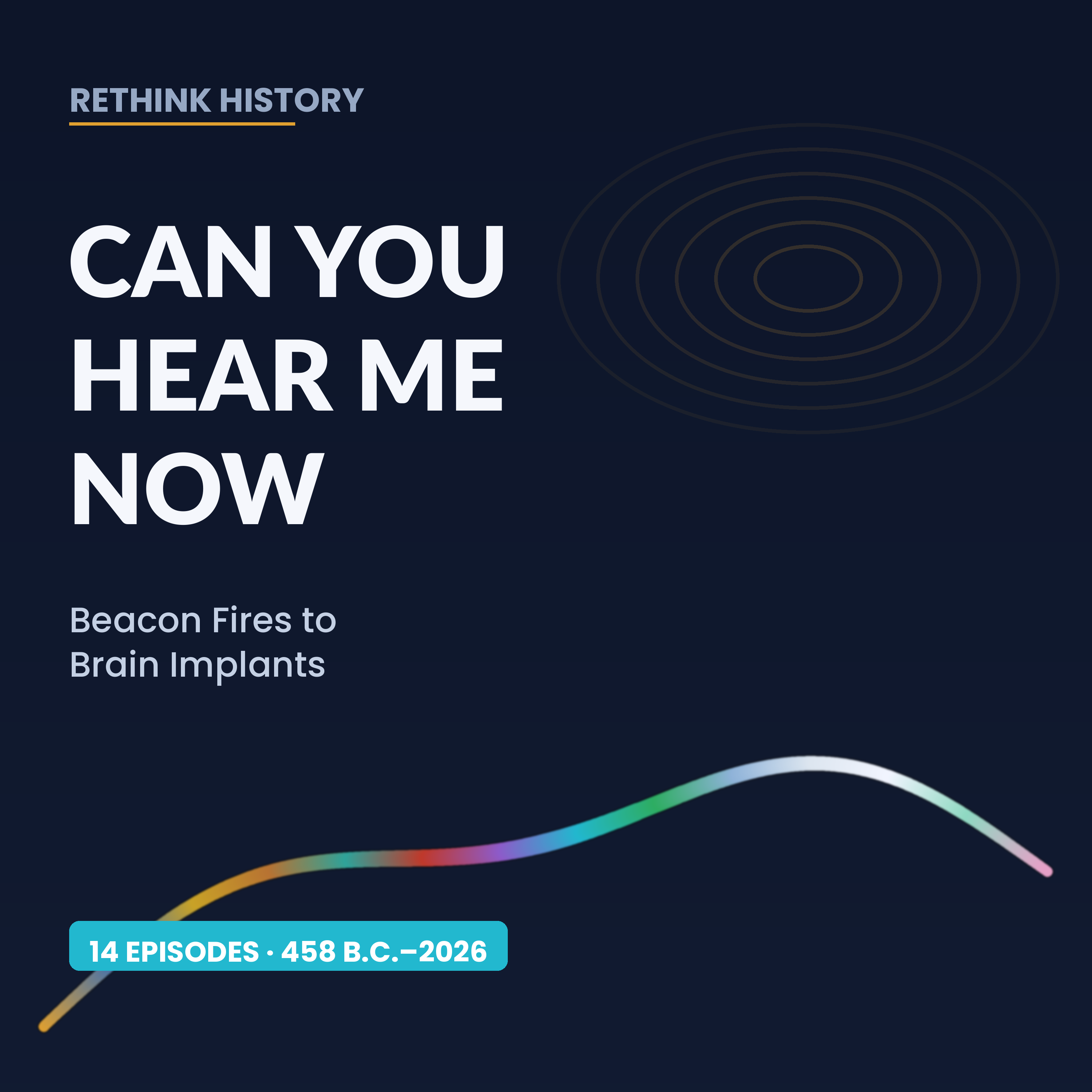 ReThink History: Can You Hear Me Now cover