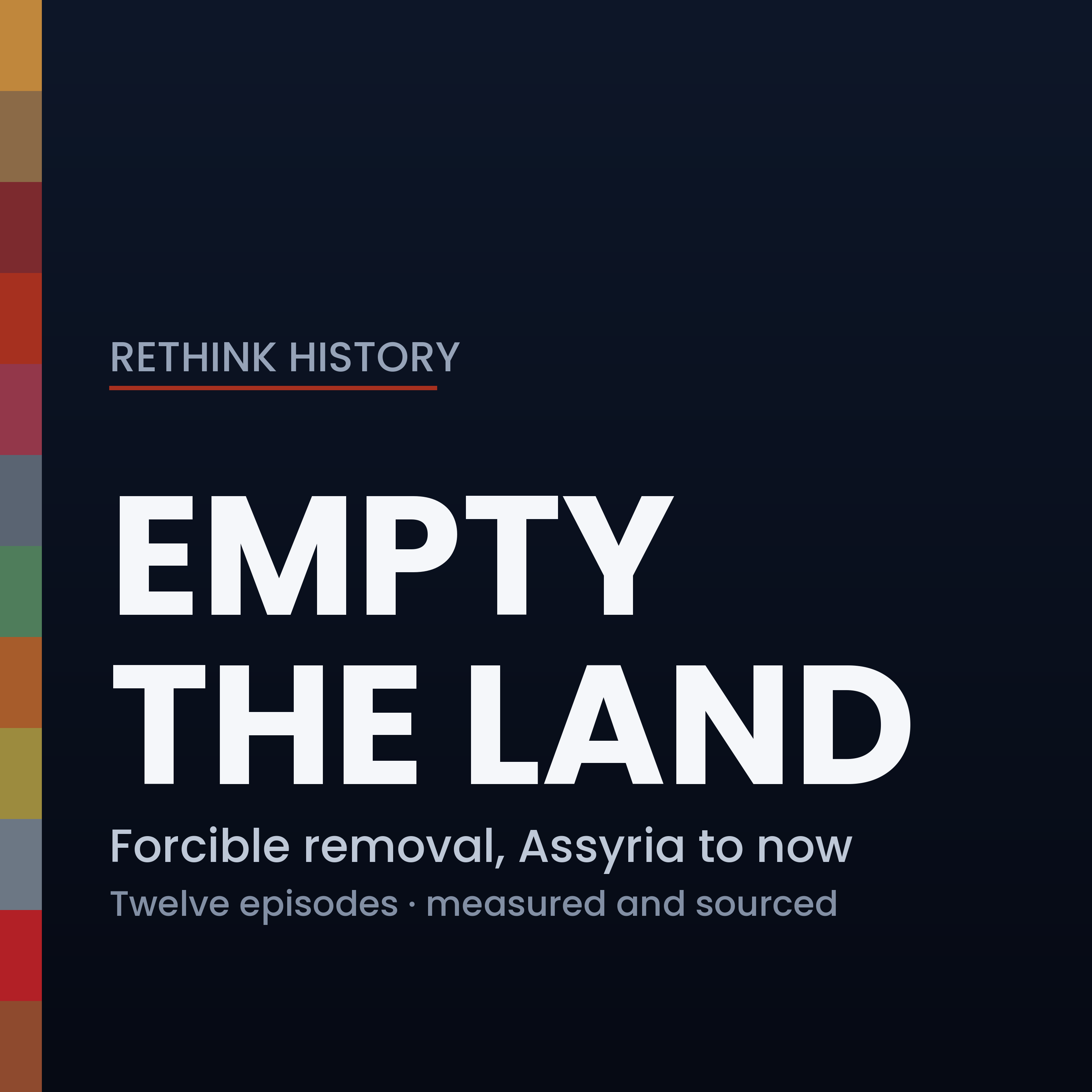 ReThink History: Empty the Land cover