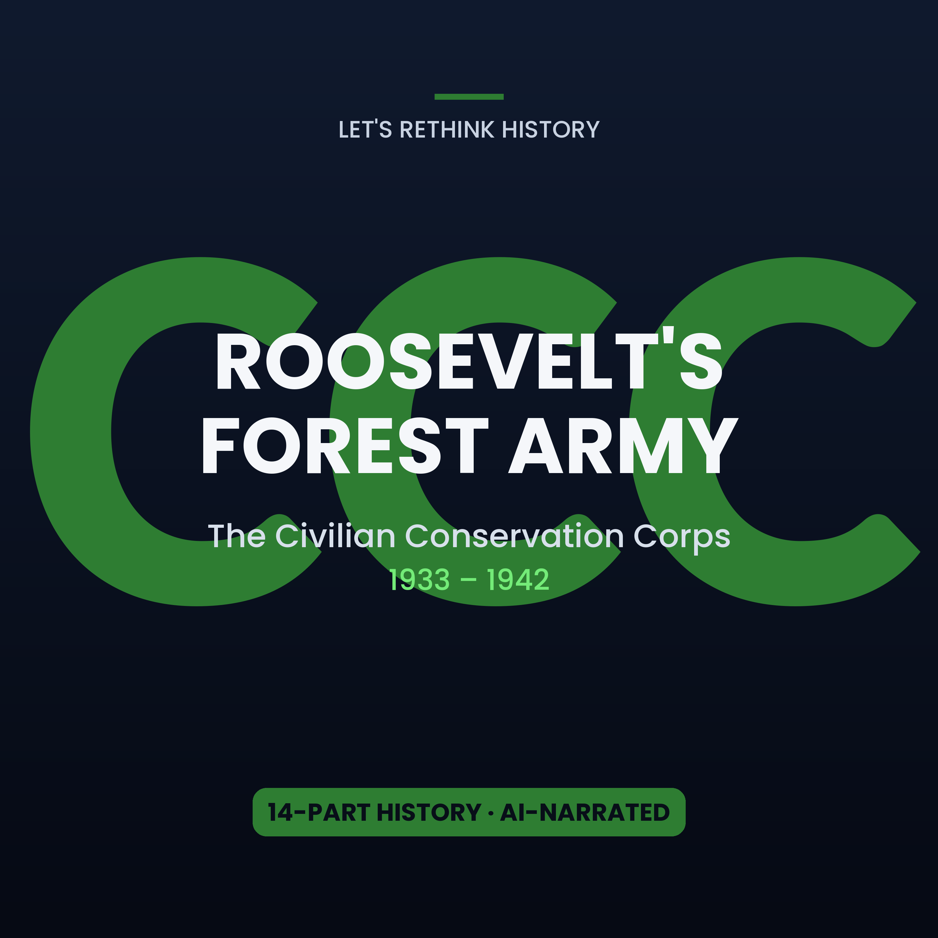 Roosevelt's Forest Army cover