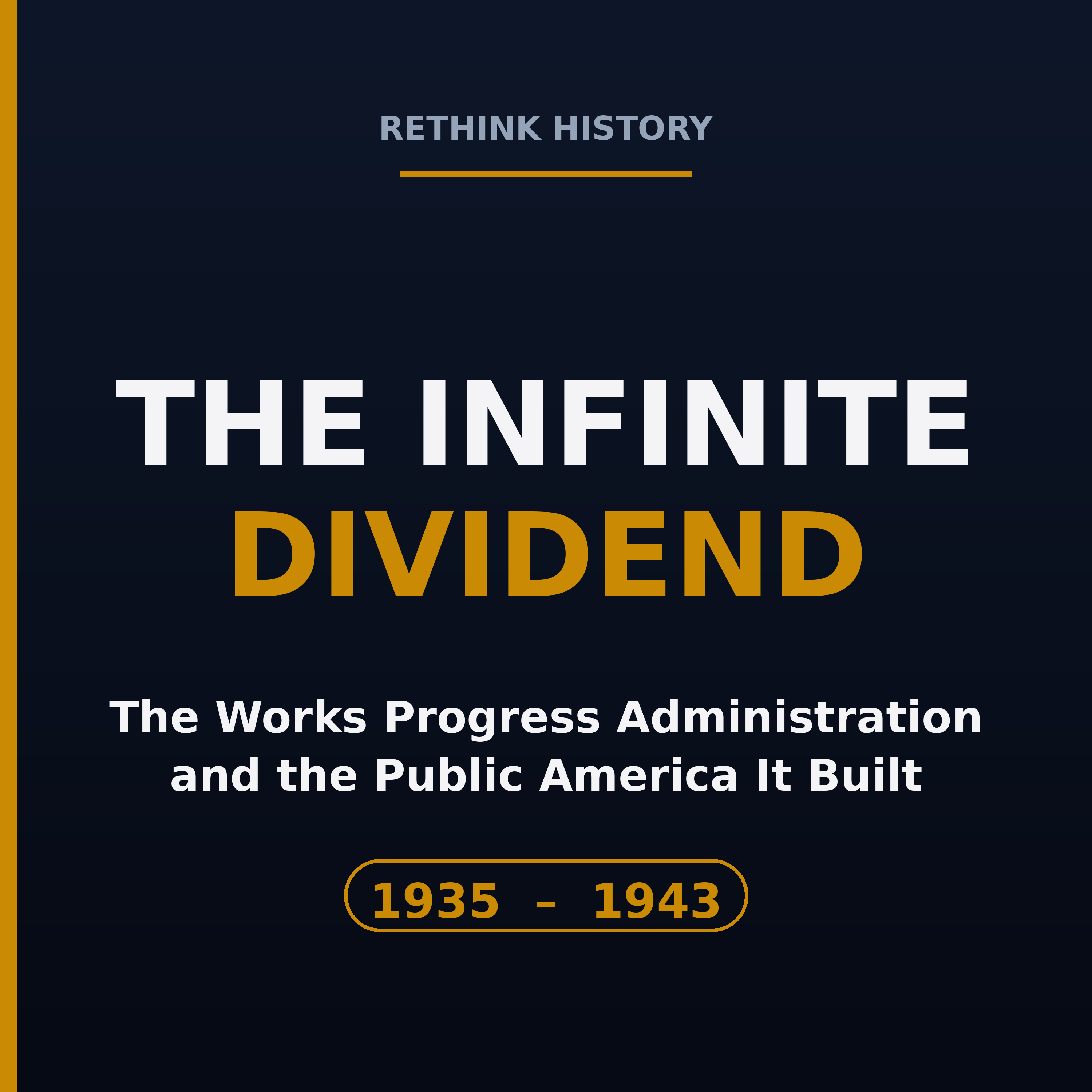 The Infinite Dividend: How the WPA Built the America You Use Every Day