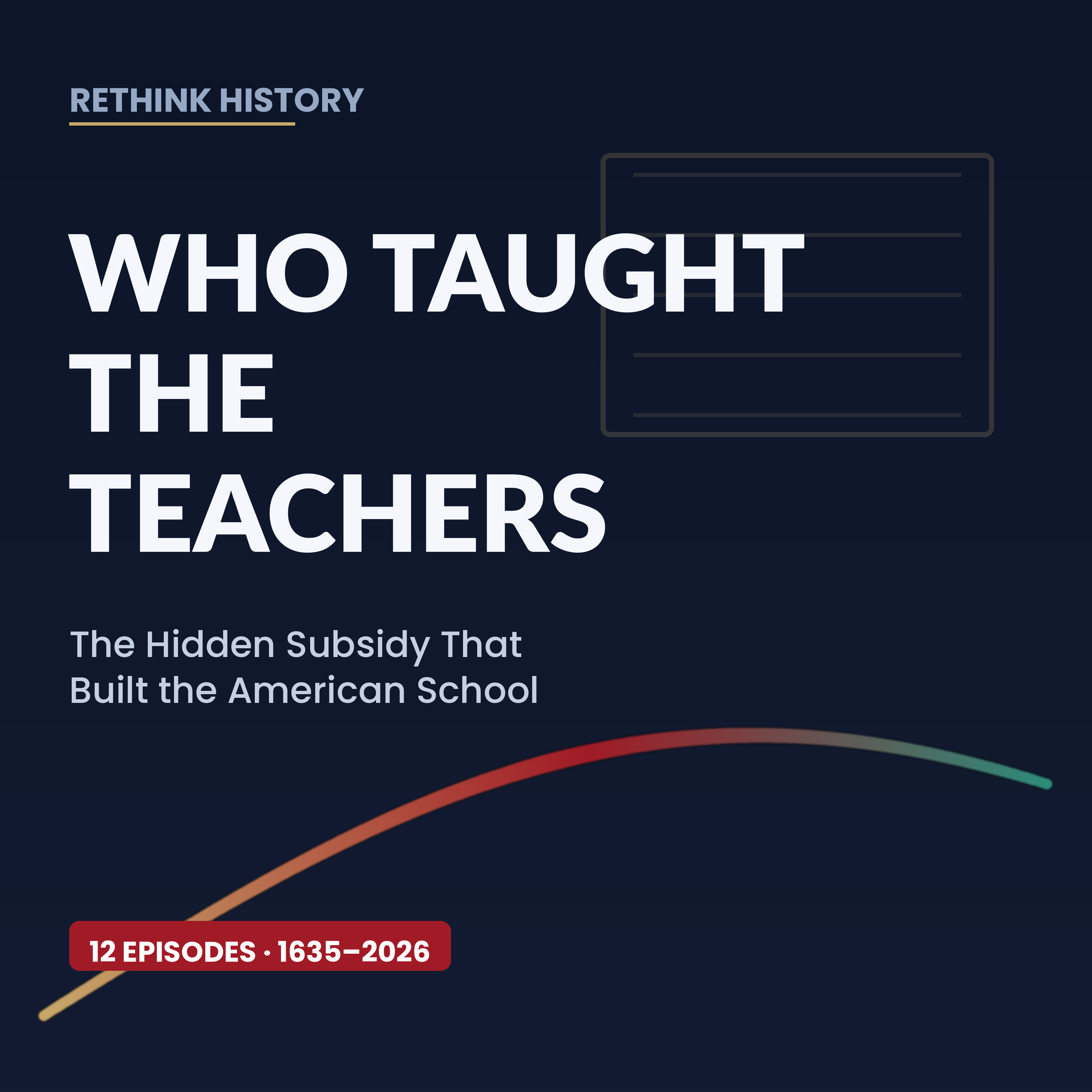 ReThink History: Who Taught the Teachers cover